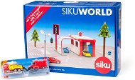 SikuWorld Garage Set + Gift - Expansion for Cars, Trains, Models