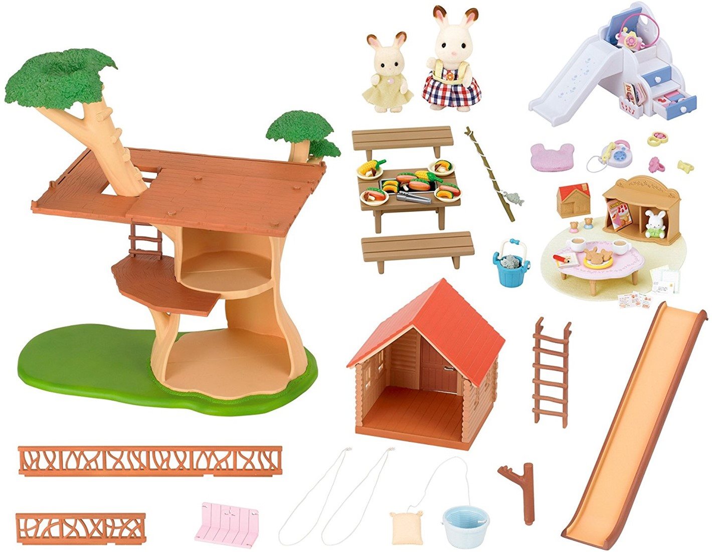 Calico critters store treehouse gift set