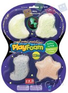 PlayFoam Boule 4pack - svítící - Modelovací hmota