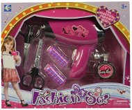Hairdressing Set - Battery-Powered Dryer - Toy