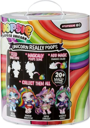 Poopsie Surprise Glitter Unicorn- Pink Or Purple, Multicolor