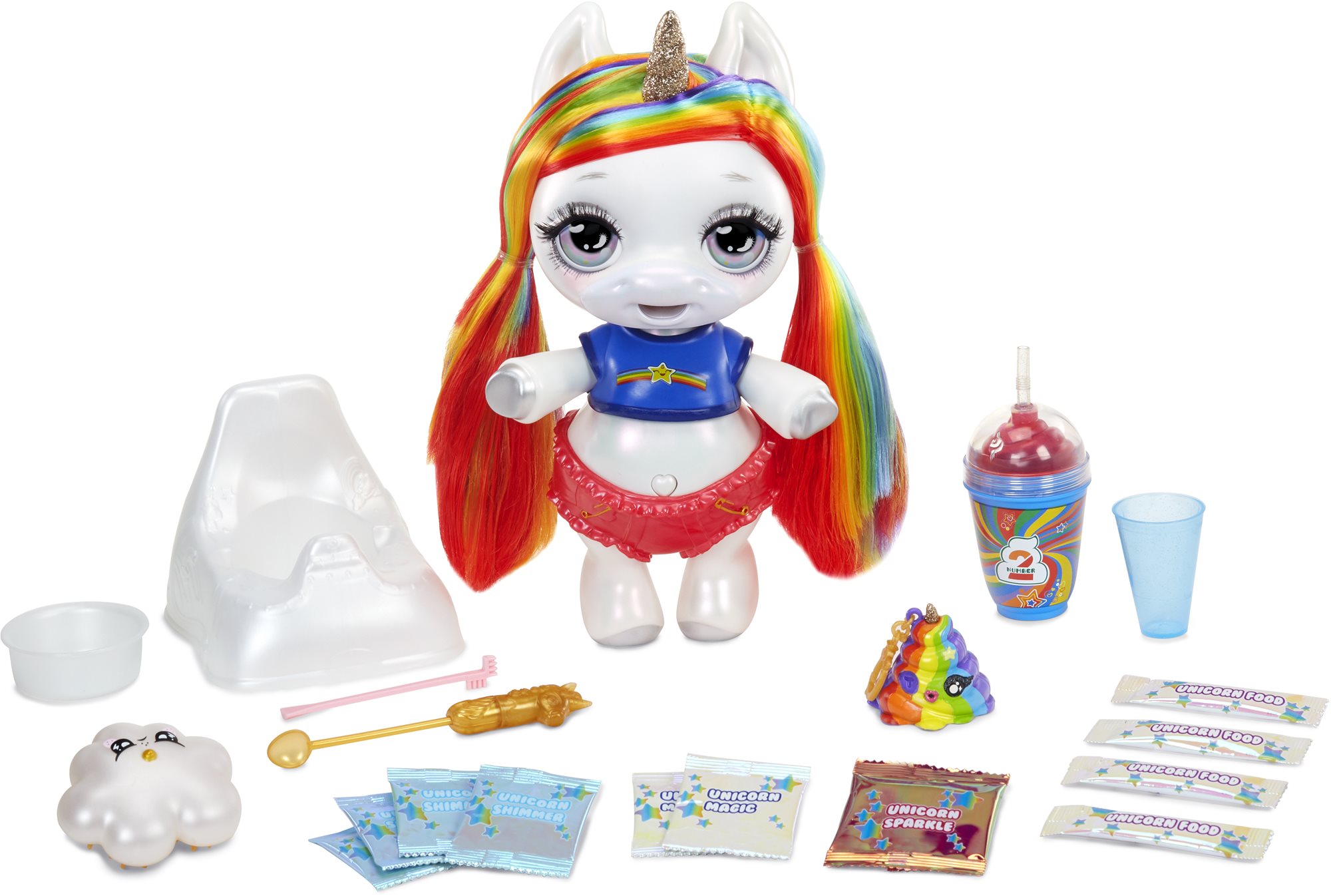 Poopsie surprise unicorn food 2024 refill