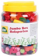 Beads Lena Wooden Beads Jumbo Box - Korálky