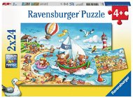 Ravensburger 078295 Dovolenka pri mori - Puzzle