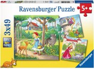 Ravensburger 080519 Piroska és a farkas - Puzzle