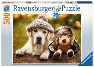 Ravensburger 147830 Pes s čiapkou - Puzzle