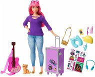 Barbie - Daisy baba utazó kiegészítőkkel, gitárral - Játékbaba