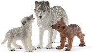 Figur Schleich 42472 Wolf und junger Wolf - Figurka