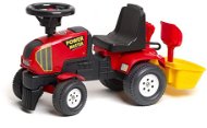 Tractor Red and Cart with Sand Molds - Balance Bike