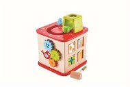 Hape Multi-coloured Play Cube - Educational Toy