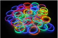 Világító karkötők 100 db, vegyes színekben - Party kellék