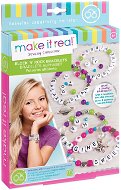 Make It Real Block 'n' Rock Bracelets - Armbänder mit Buchstaben - Schmuckherstellungsset