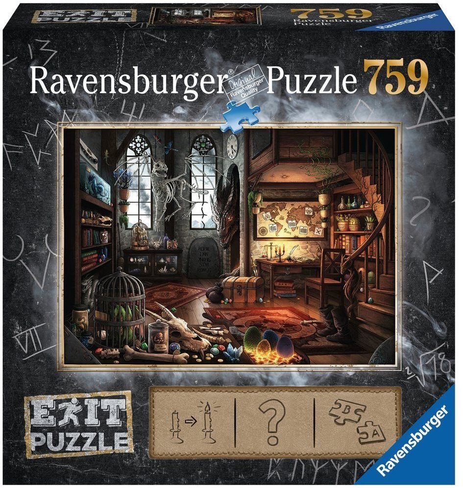 Ravensburger 199549 Exit Puzzle: Titokzatos szoba