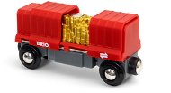 Brio World 33938 Gold Load Cargo Wagon - Train Set