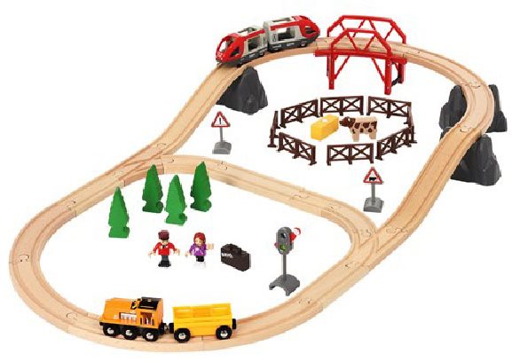 Brio countryside cheap railway set