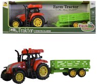 Farm Tractor with Trailer - Tractor