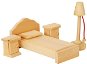 Spálňa drevená - Nábytok pre bábiky