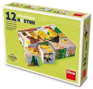 Dino Pets 12 Blocks - Wooden Blocks