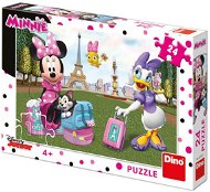 Dino Minnie in Paris 24 pieces - Jigsaw