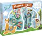 Lama duo 2-in-1 - Stone Decoration and Blanket Weaving - Craft for Kids