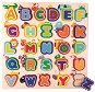 Didaktická hračka Anglická abeceda se zvířátky - Didaktická hračka