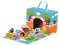 Didaktická hračka Cestovní kufřík se zvířáky - ZOO - Didaktická hračka