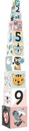 Vilac Nesting Cubes with Animals and Numbers - Picture Blocks