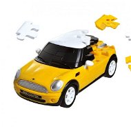 3D Puzzle auto - MiniCooper žlté - Hlavolam