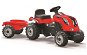 Smoby Farmer XL Tractor, with Trailer, Red - Pedal Tractor 