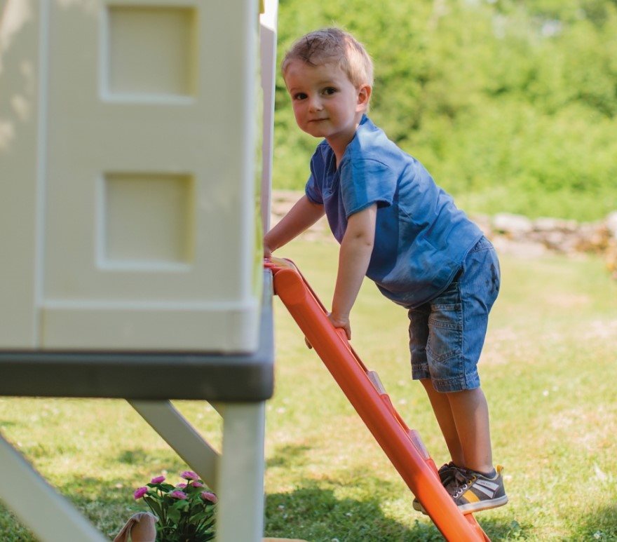 Smoby swing sale set playhouse