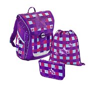 Baggymax Fabby Pink Star - School Set