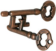 Isolated keys puzzler metal - Brain Teaser
