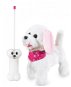 Jamara plyšový pes, bílo-růžový na dálkové ovládání - Robot