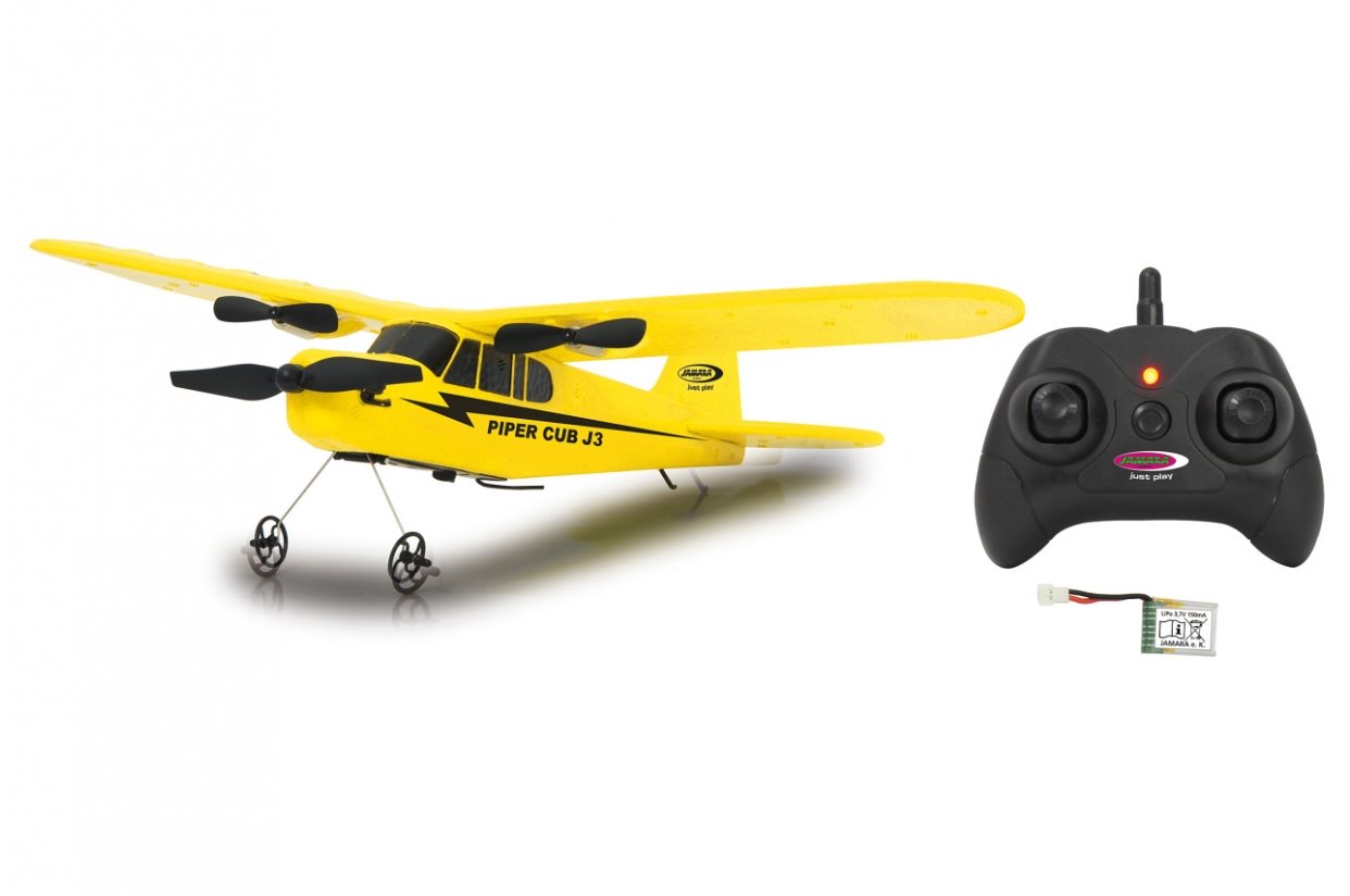 Aereo RC Piper J3-CUB Jamara: Facile e Sicuro per Principianti