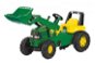 RollyToys Rolly Junior John Deere homlokrakodóval - Pedálos traktor