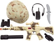Militär Set - Spielzeugpistole