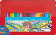 Faber-Castell Connector filctollak és színes ceruzák, 50 db - Művész kellék