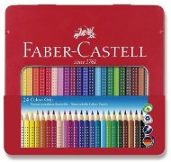 Coloured Pencils Faber-Castell Grip 2001, 24 colours - Pastelky
