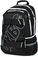 OXY Sport Black Line white - School Backpack
