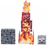 Minecraft Csontváz a tűzben - Figura