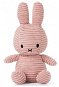 Plyšová hračka Miffy Corduroy dark pink 24 cm - Plyšák