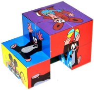 Skladacia kocka Krtko - Obrázkové kocky