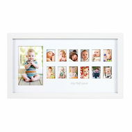 Pearhead Frame First Year of Life, White - Photo Frame