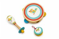 Scratch Set of Musical Instruments, Bird - Musical Toy