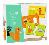 Avenue Mandarine Duo Puzzle Animals and their Dwellings - Jigsaw