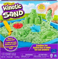 Kinetic Sand pieskový zámok – zelený - Kinetický piesok