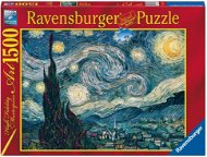 Puzzle Ravensburger 162079 Vincent van Gogh: Hvězdná noc - Puzzle