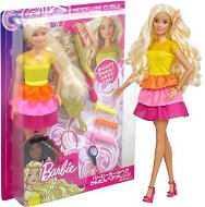 Hullámos hajú Barbie baba - Játékbaba