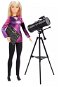 Barbie National Geographic teleszkóppal - Játékbaba