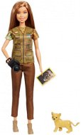 Barbie Povolanie National Geographic s levíkom - Bábika